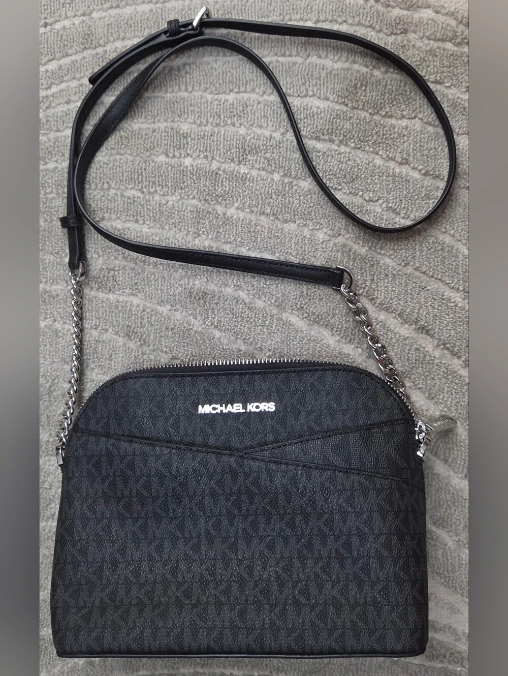 Michael Kors Jet Set Medium Crossbody Leather Handbag